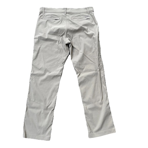 Eddie Bauer Travex Hiking Pants Men's 34x32 Khaki Nylon Stretch Travel Outdoor - Picture 6 of 8